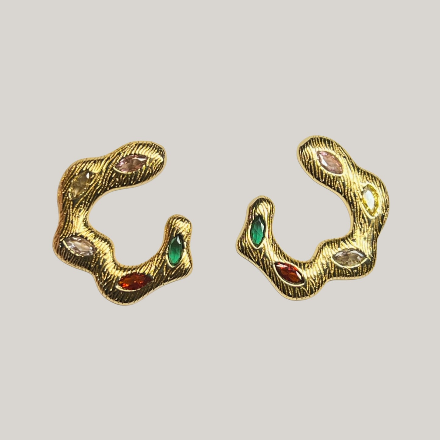 Tear drops earrings