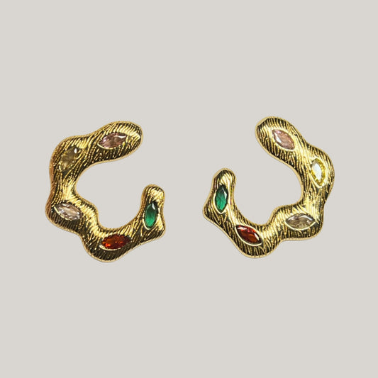 Tear drops earrings