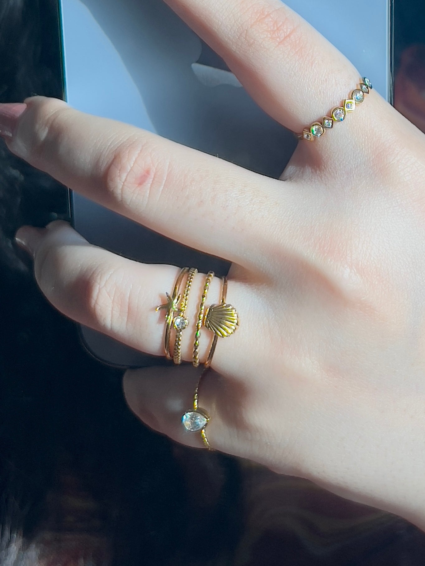 Ocean Muse Ring (3 sets)