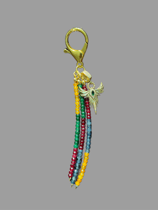 Natural Stones Bag Charm