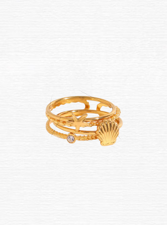 Ocean Muse Ring (3 sets)
