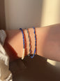 lapis lazuli stacks bracelet