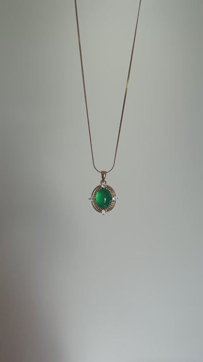 Cat eye necklace